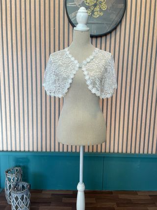 Capa encaje boda - Talla única