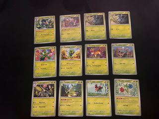 Cartas Pokémon - Grass
