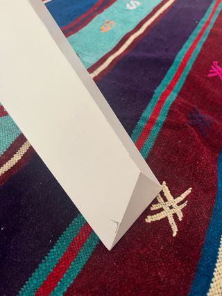 Mesa cristal redonda blanca