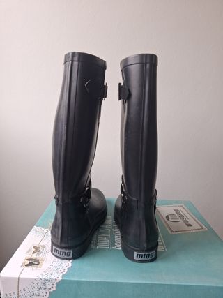 Botas lluvia Mustang negras