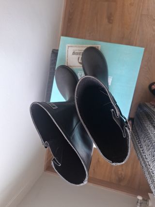 Botas lluvia Mustang negras