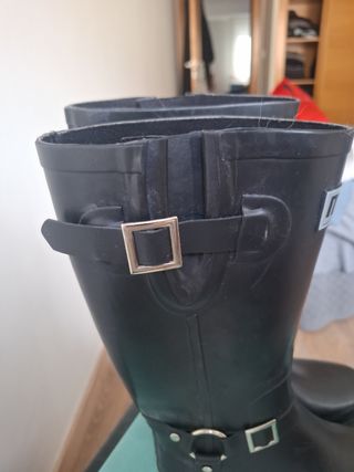 Botas lluvia Mustang negras