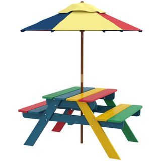 Mesa picnic infantil - multicolor