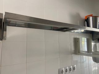 Estantería metalica plata