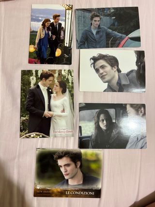 6 cartoline Twilight Saga