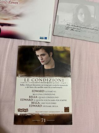 6 cartoline Twilight Saga