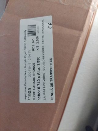 Mosquiteras enrollables para puerta de terraza

