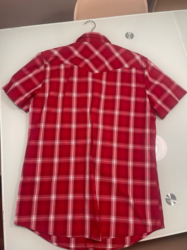 Camisa Levi's cuadros roja - Talla M