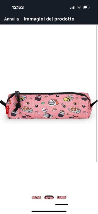 Astuccio Legami kawaii sushi