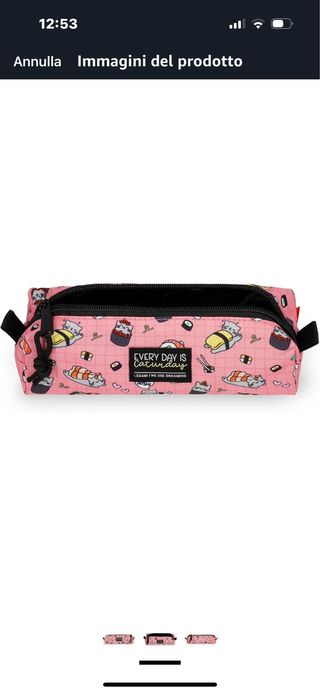Astuccio Legami kawaii sushi