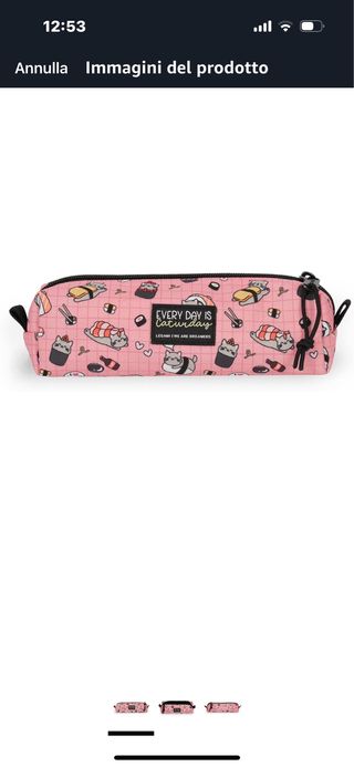 Astuccio Legami kawaii sushi