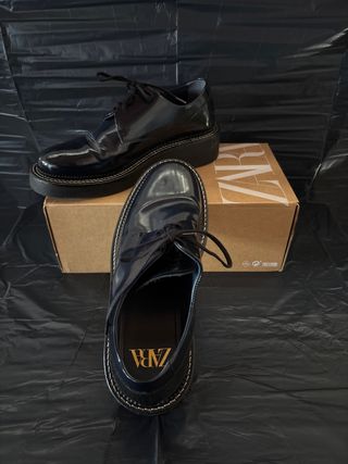 Zapatos Zara negros - Piel