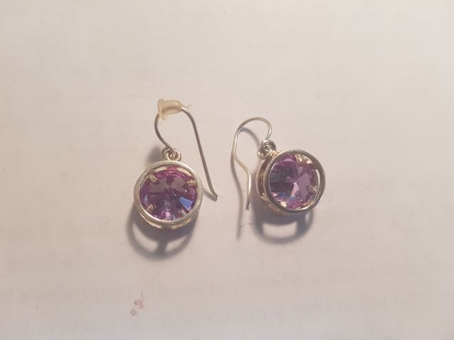 #1107 Pendientes plata de ley 925