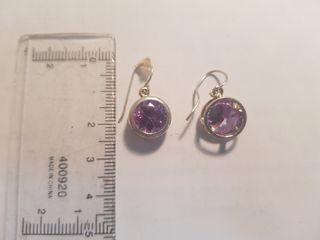 #1107 Pendientes plata de ley 925 
