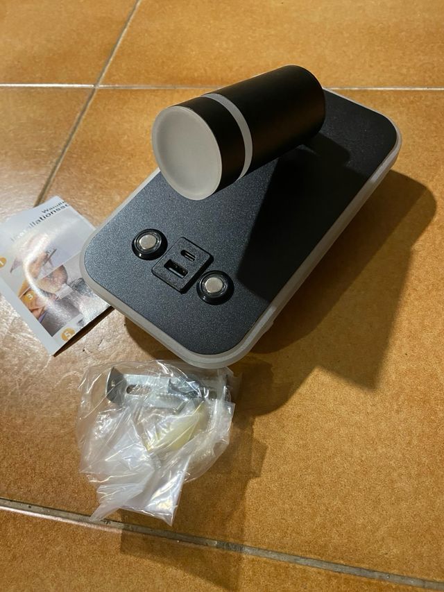 Luz aplique escritorio USB-C led