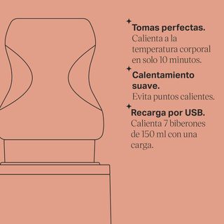 Calientabiberones eléctrico Tommee Tippee letsgo 