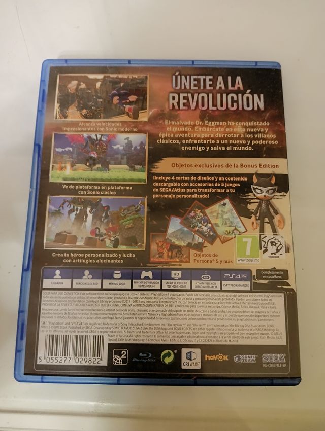 Sonic Forces PS4 (PlayStation 4) Bonus Edition