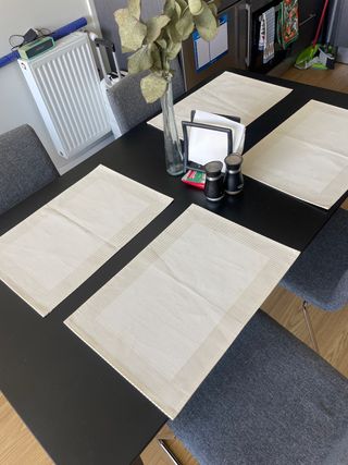 Comedor 4 sillas - Negro