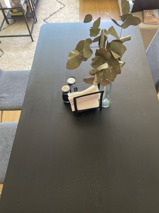 Comedor 4 sillas - Negro