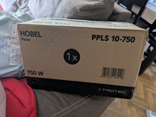 Trotec PPLS 10-750 - Cepillo eléctrico 750W