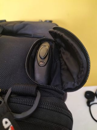 Maleta moto c/ruedas - Negra