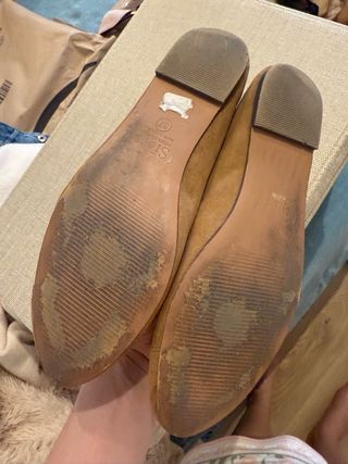 conjunto de bailarinas y sandalias