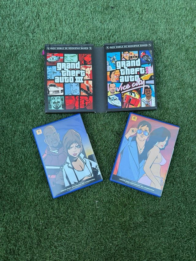 GTA Vice City PS2 - Pack Doble