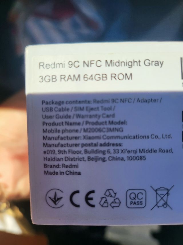 Redmi 9C NFC 64GB - Azul/Rojo