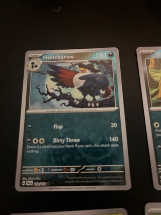 Cartas Pokémon Inglesas Novas - holográficas