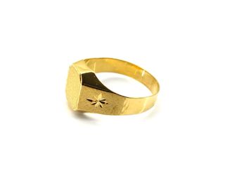 E1792946-52  Sello oro 18k - Anillo de hombre