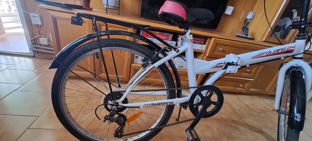 Bicicleta plegable Shimano Folding 24