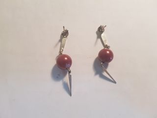#1114 Pendientes plata de ley 925 