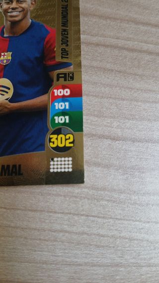 Cromo Lamine Yamal Panini Extra Gold