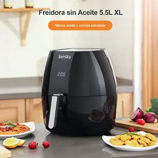 Freidora de aire Innsky 5,5L 1700W como nueva