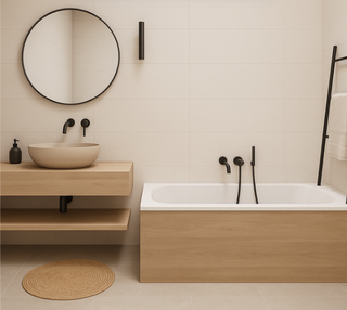 Revestimiento Gris - 32 x 90 cm