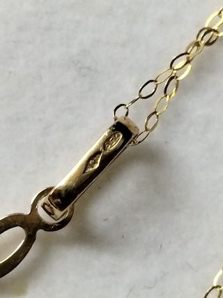 Collar Oro - Colgante Clave de Sol
