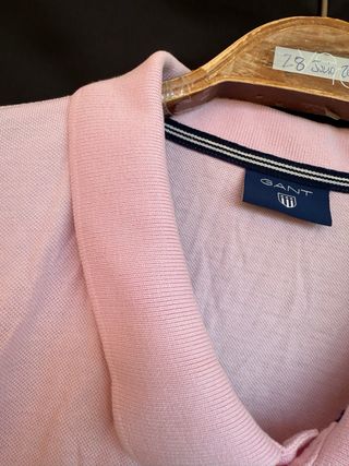 GANT polo manga corta rosa talla 3XL