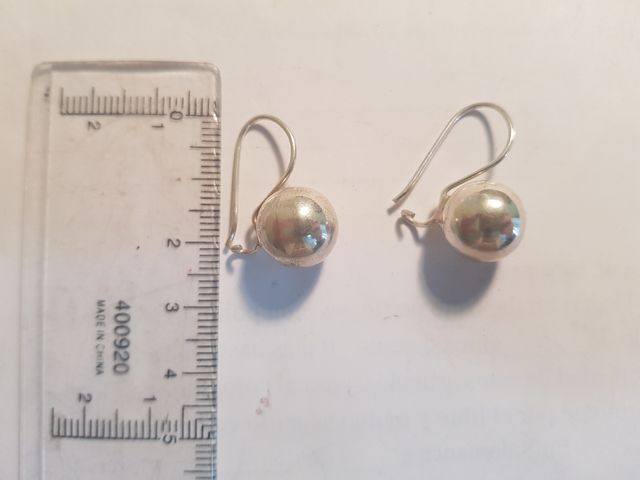 #1115 Pendientes plata de ley 925