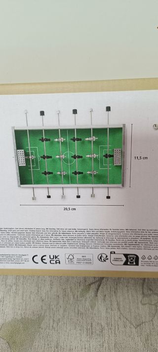 MINIATURA DE FUTBOLÍN