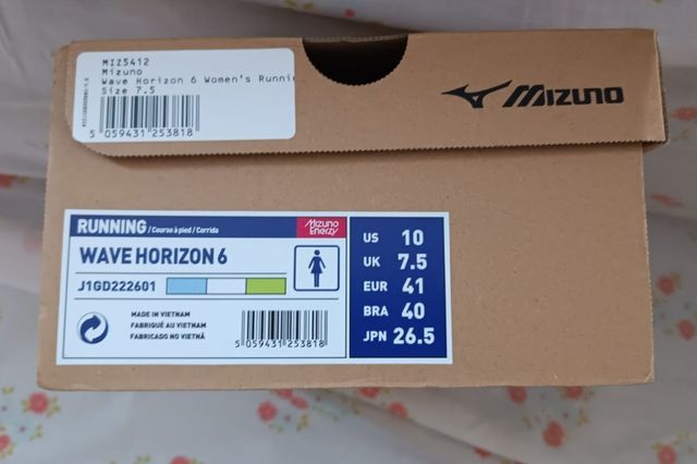 Zapatillas Mizuno Wave Horizon 6 Mujer