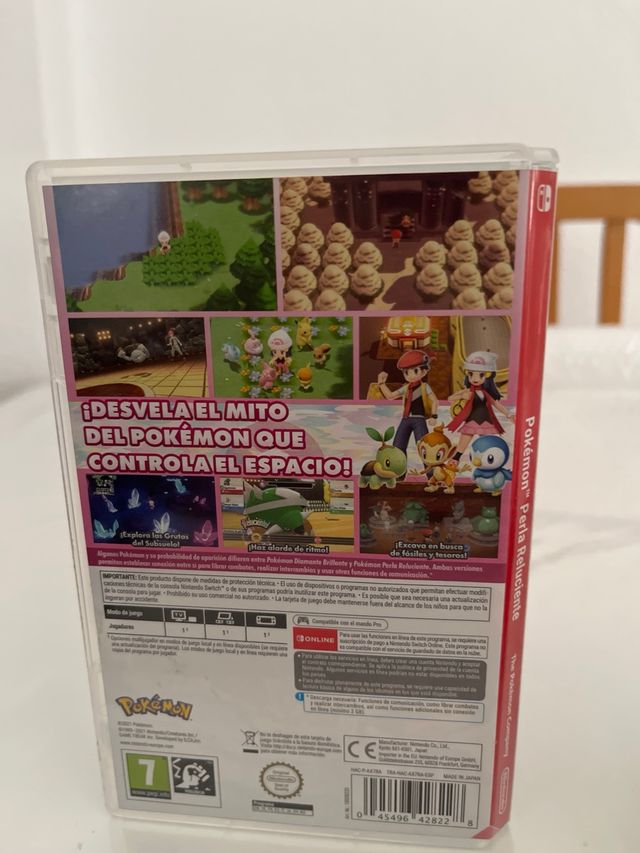 Caja pokemon perla reluciente