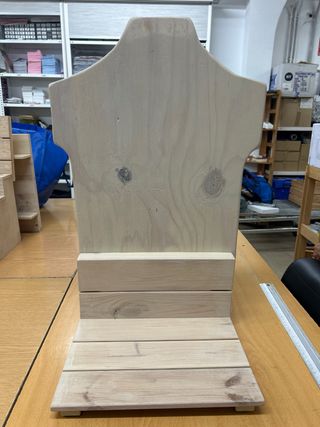 Expositor madera blanco - ideal escaparate