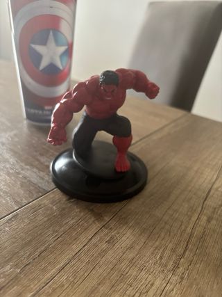 Hulk Rosso - Bicchiere Captain America