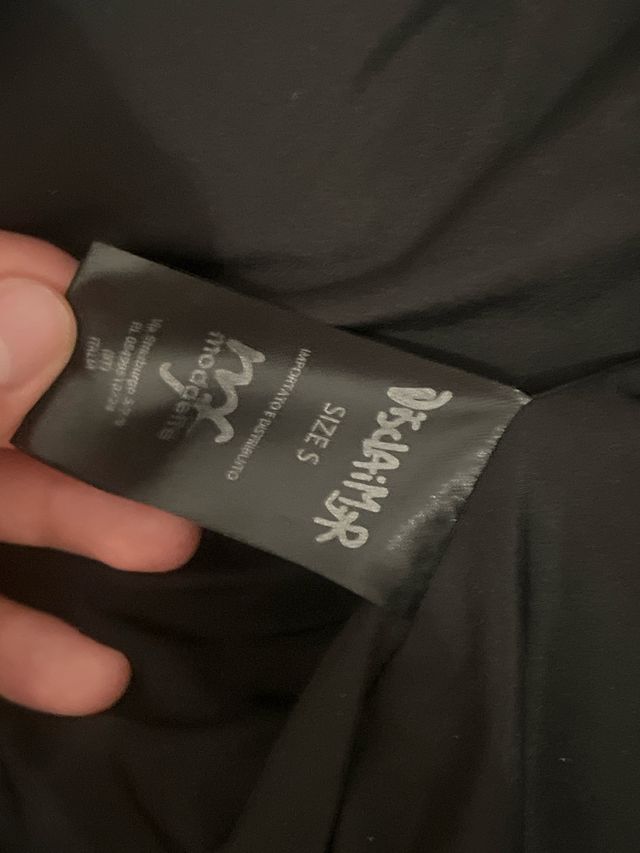 Giubbotto lucido nero - come nuovo taglia S