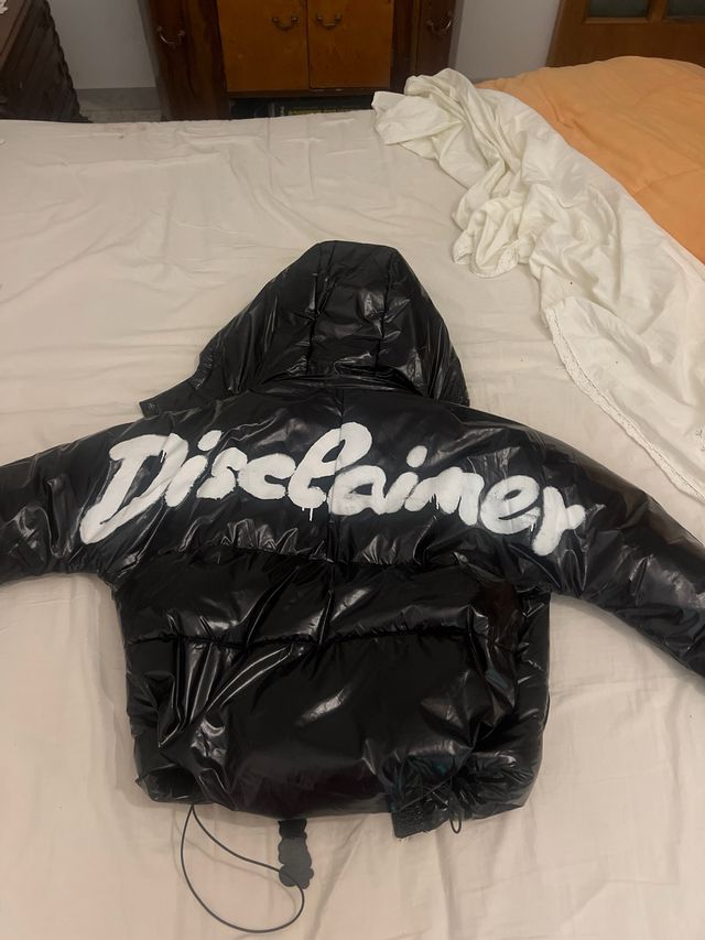 Giubbotto lucido nero - come nuovo taglia S