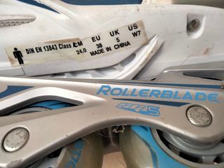 Patines Rollerblade talla 38: ¡Como nuevos!