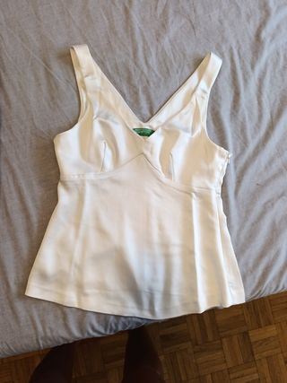 Top Benetton blanco XS