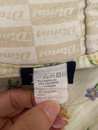 Edredón cama 90x190cm (para cama individual).