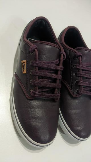 Zapatillas VANS granate 38 (24cm)