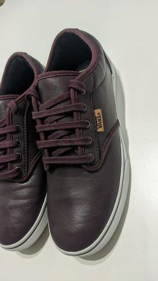 Zapatillas VANS granate 38 (24cm)